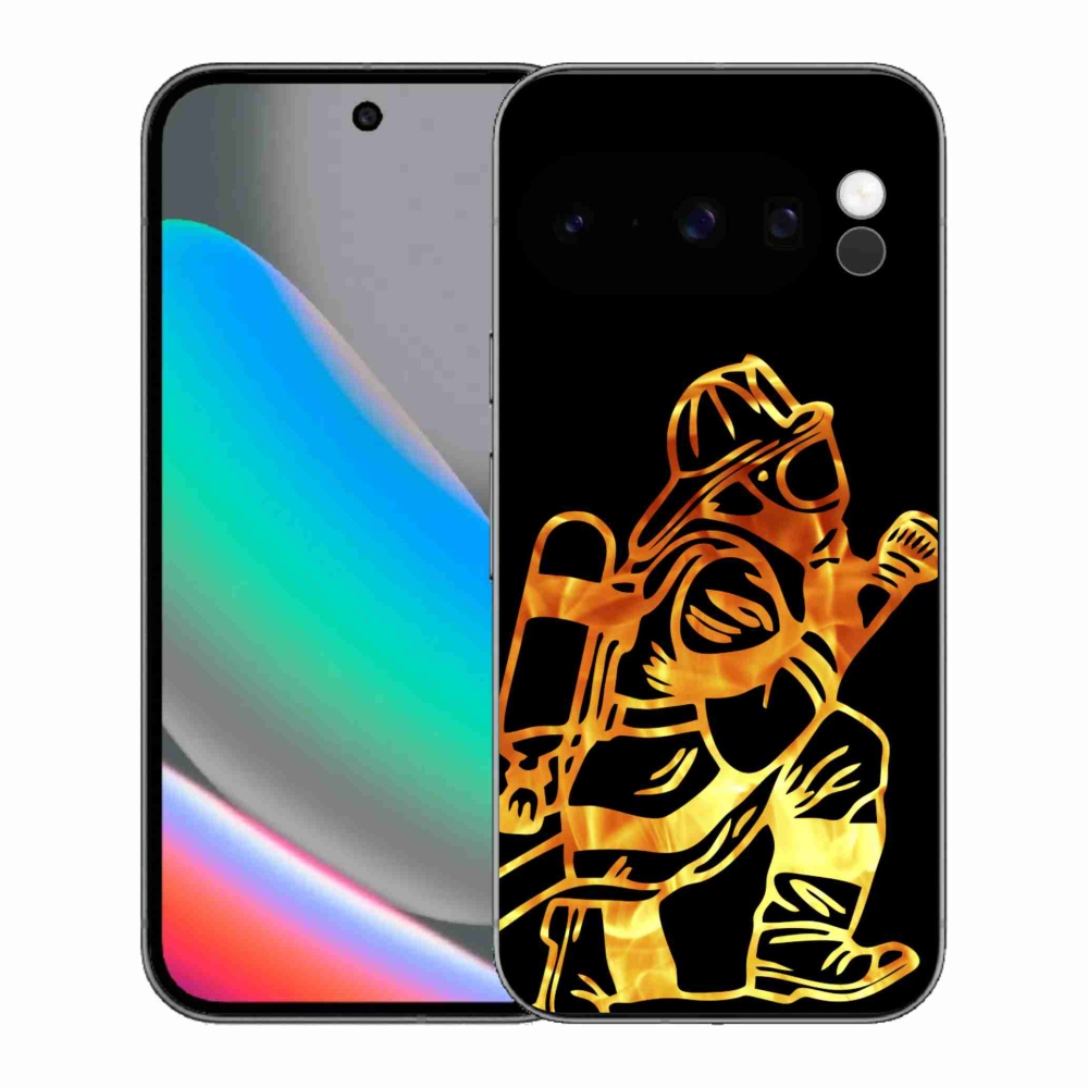 Gélový kryt mmCase na Google Pixel 10 Pro - hasič 1