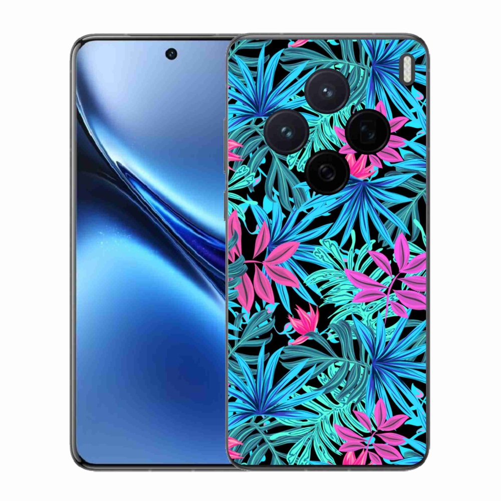 Gélový kryt mmCase na Vivo X200 5G - kvety 3