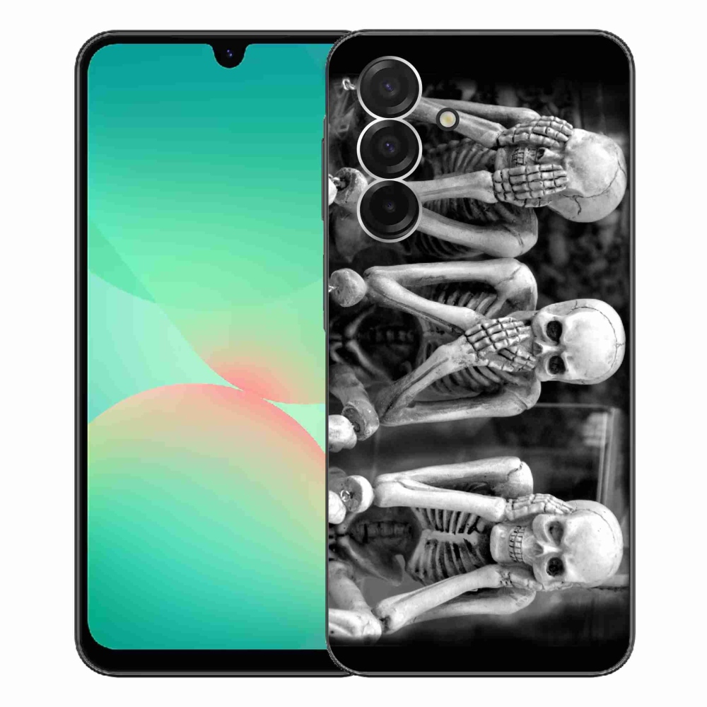 Gélový kryt mmCase na Samsung Galaxy A26 5G - kostlivci