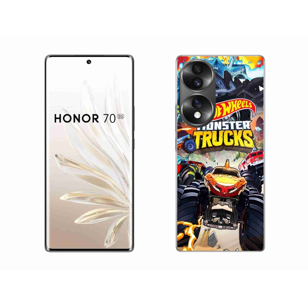 Gélový kryt mmCase na Honor 70 - hot wheels 2