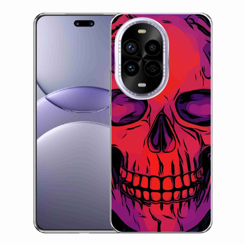 Gélový kryt mmCase na Huawei Nova 13 Pro 5G - lebka