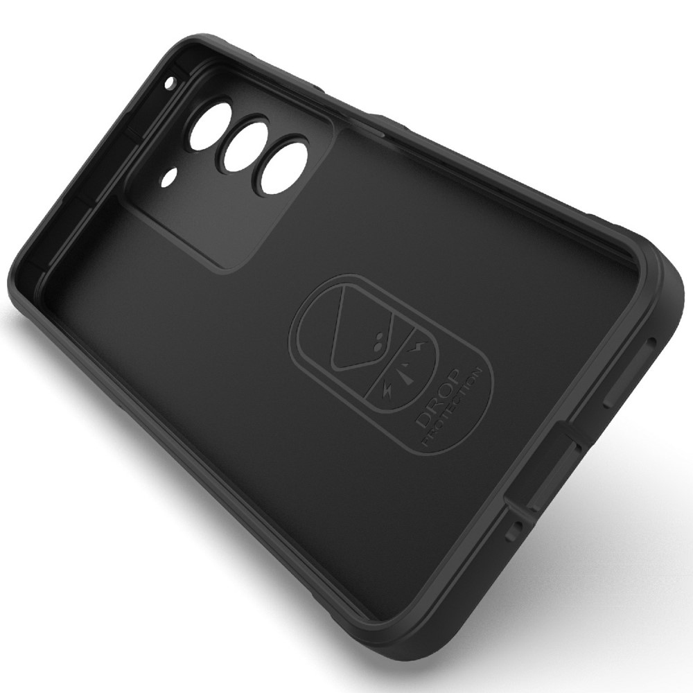 Rugg odolný gélový obal na Realme 14x 5G - čierny
