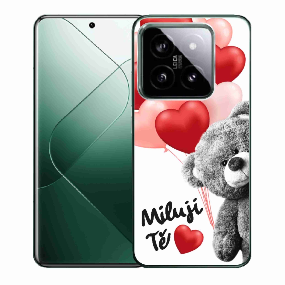 Gélový kryt mmCase na Xiaomi 14 - milujem Ťa