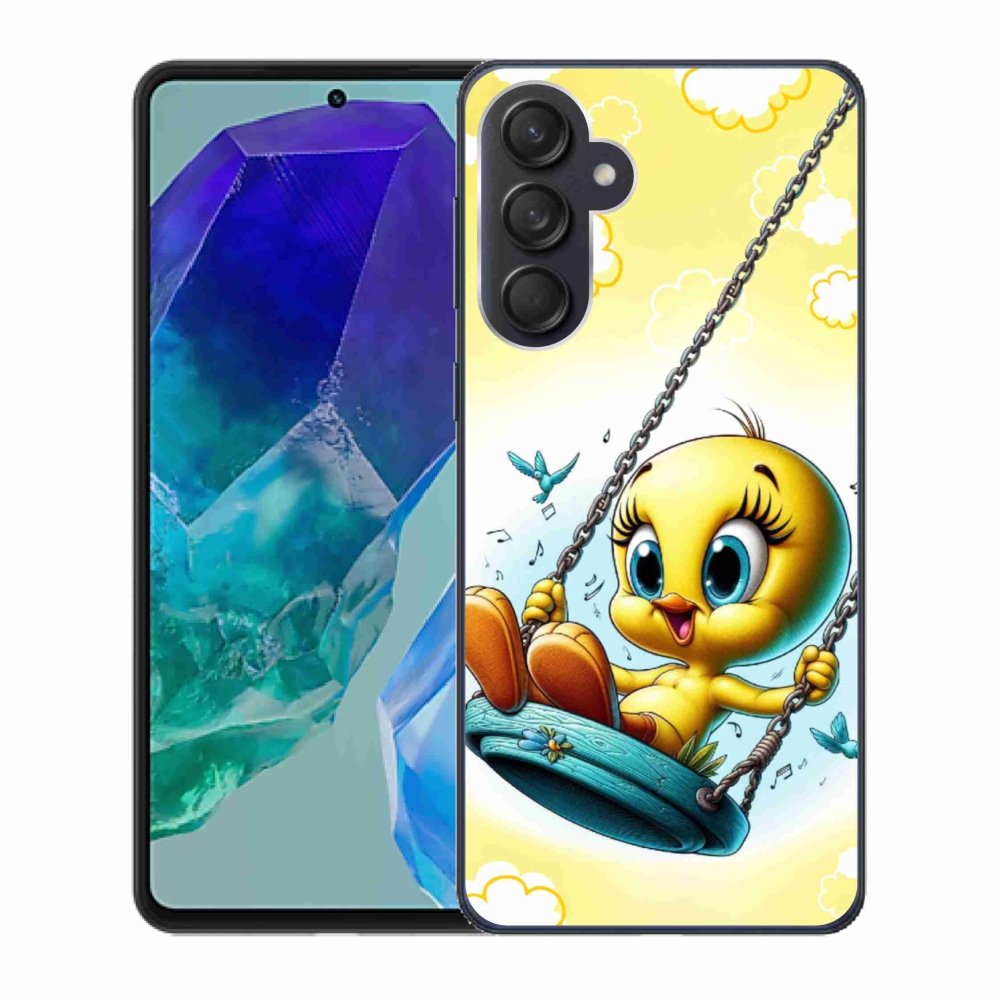 Gélový kryt mmCase na Samsung Galaxy M55 5G - tweety