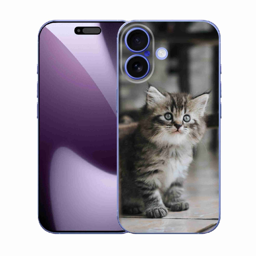 Gélový kryt mmCase na iPhone 17 - mačiatko