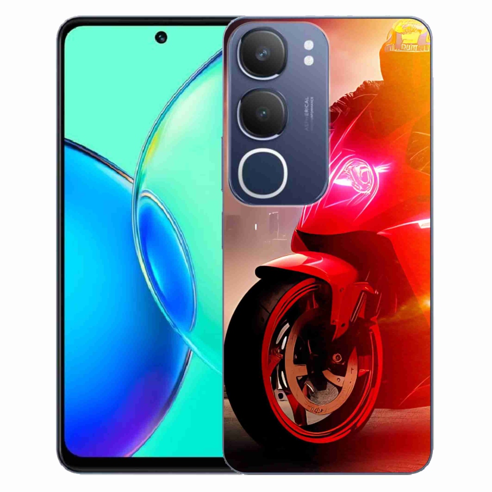 Gélový kryt mmCase na Vivo Y19s - motorka