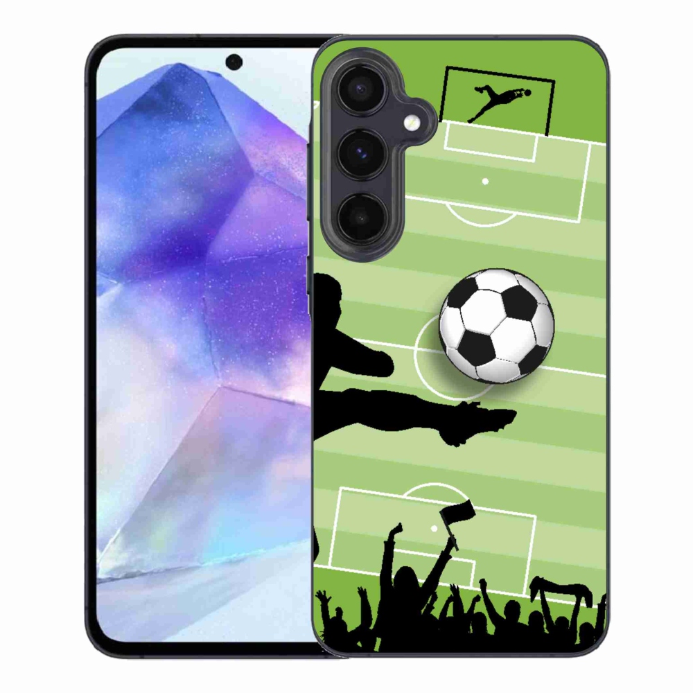 Gélový kryt mmCase na Samsung Galaxy A55 5G - futbal 3