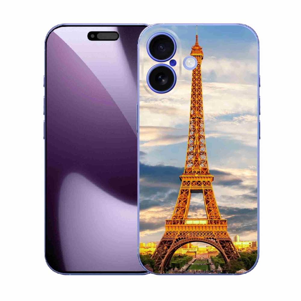 Gélový kryt mmCase na iPhone 17 - eiffelova veža 3