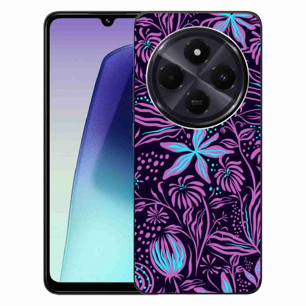 Gélový kryt mmCase na Xiaomi Redmi 14C/Poco C75 - kvety 2