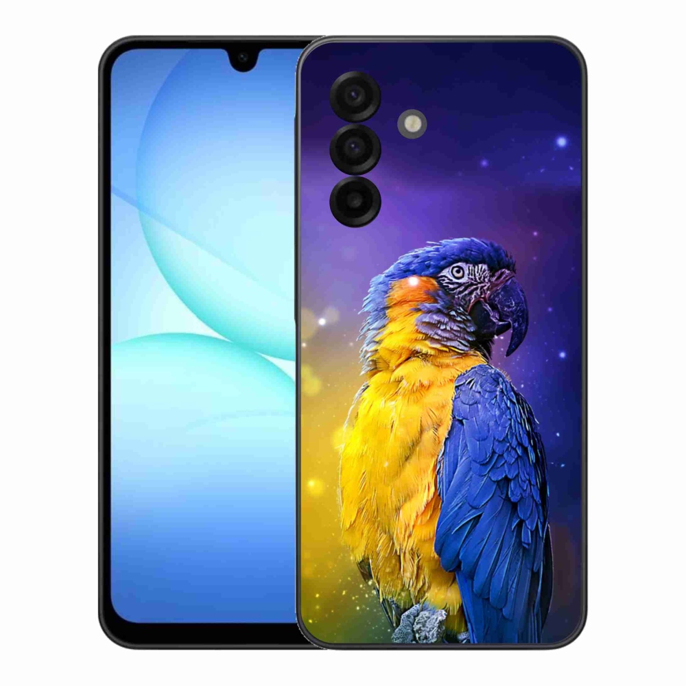Gélový kryt mmCase na Samsung Galaxy A17 4G/5G - papagáj ara 1