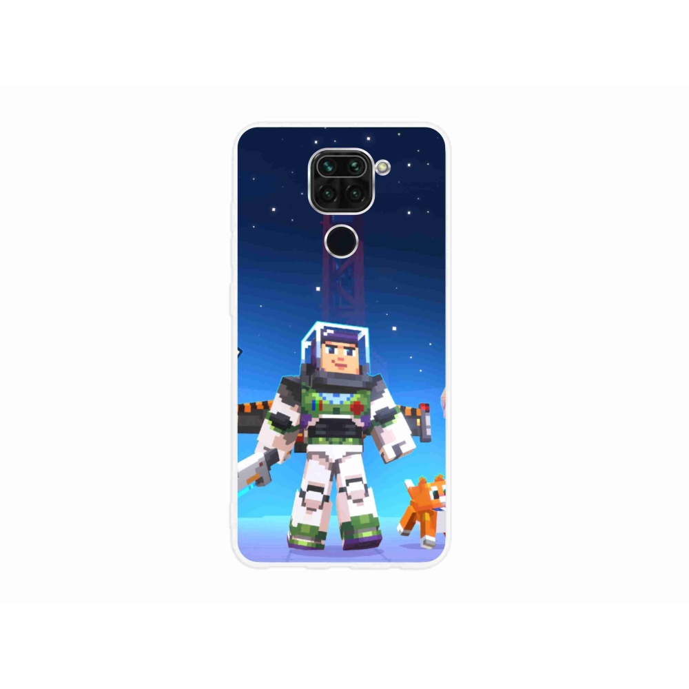 Gélový kryt mmCase na Xiaomi Redmi Note 9 - minecraft 2