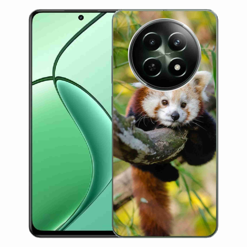 Gélový kryt mmCase na Realme 12 5G/12x 5G - panda červená