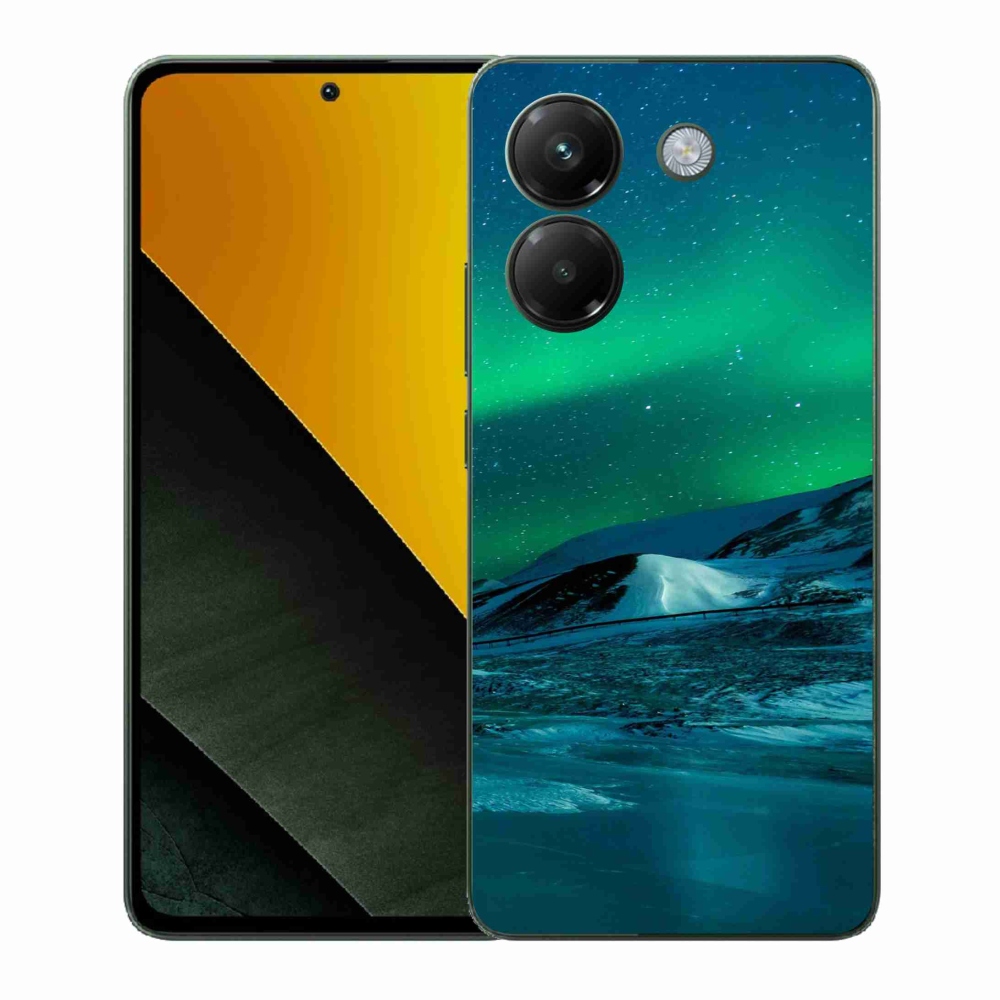 Gélový kryt mmCase na Xiaomi Poco M7 Pro 5G - polárna žiara