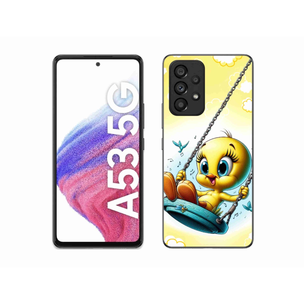 Gélový kryt mmCase na Samsung Galaxy A53 5G - tweety