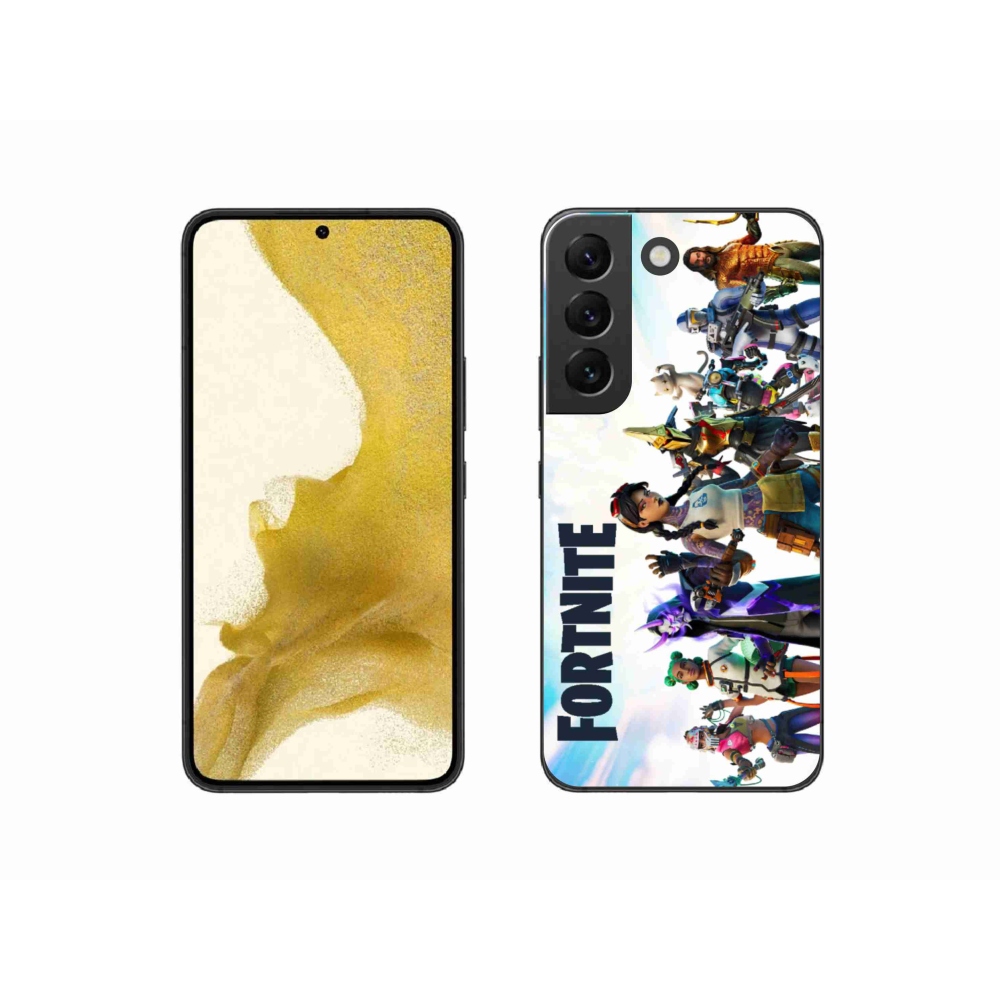 Gélový kryt mmCase na Samsung Galaxy S22 5G - fortnite