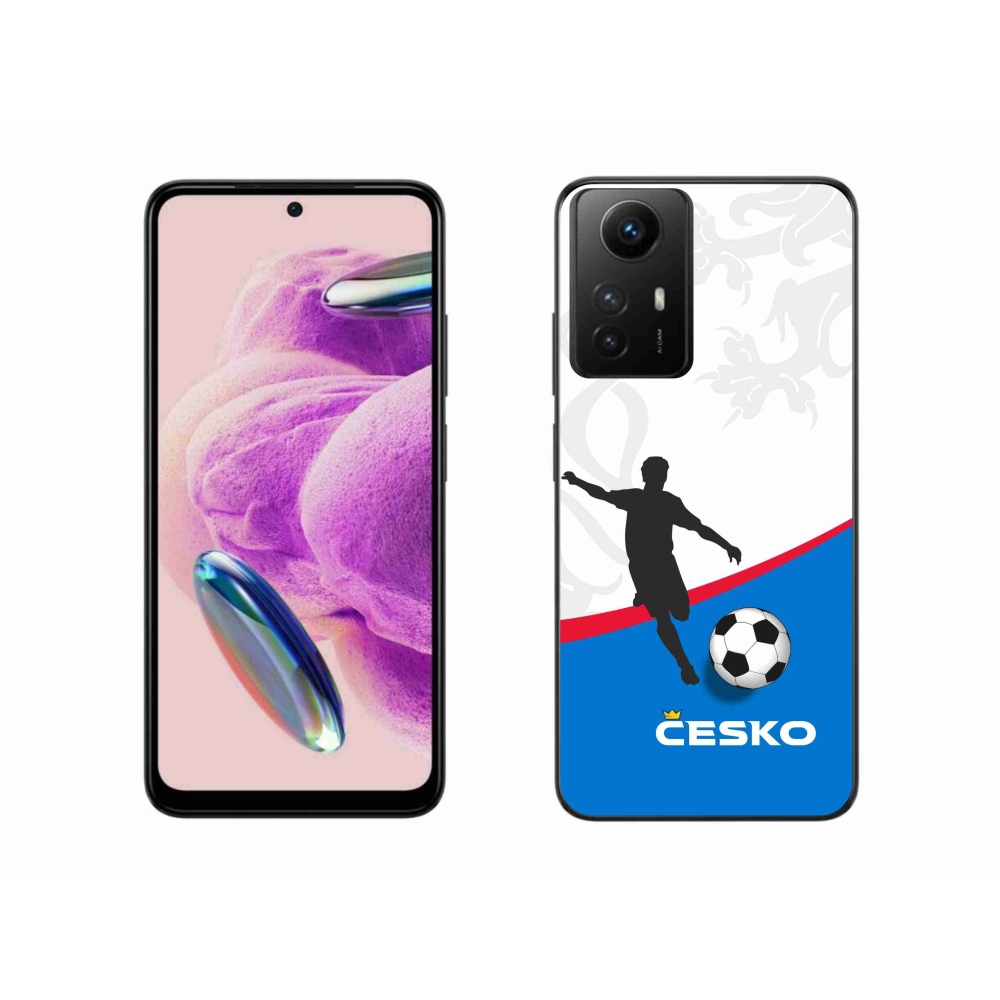 Gélový kryt mmCase na Xiaomi Redmi Note 12S - futbal Česko 1