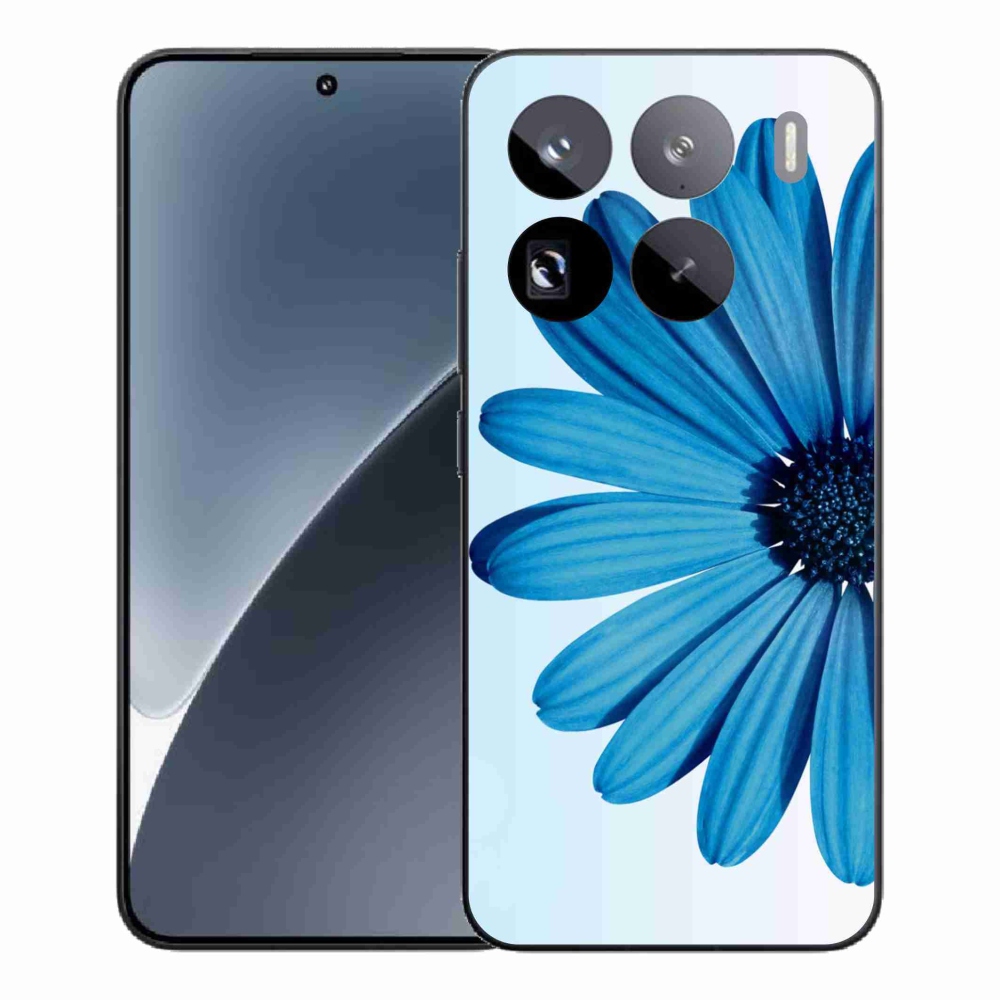 Gélový kryt mmCase na Xiaomi 15 Pro - modrá margaréta