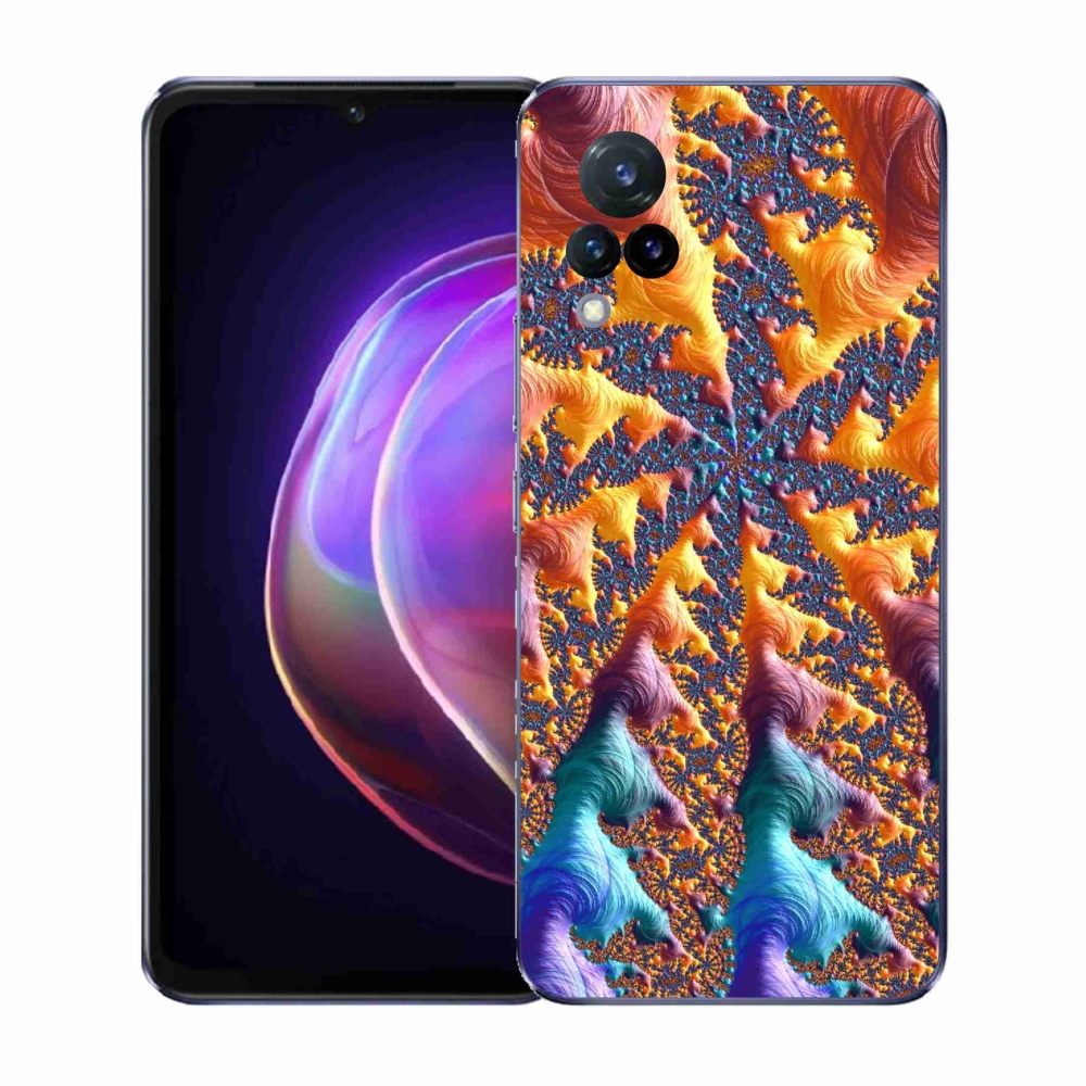 Gélový kryt mmCase na Vivo V21 4G/5G - abstraktný motív 23