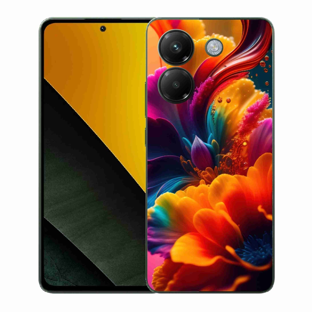 Gélový kryt mmCase na Xiaomi Poco M7 Pro 5G - abstraktný motív 2