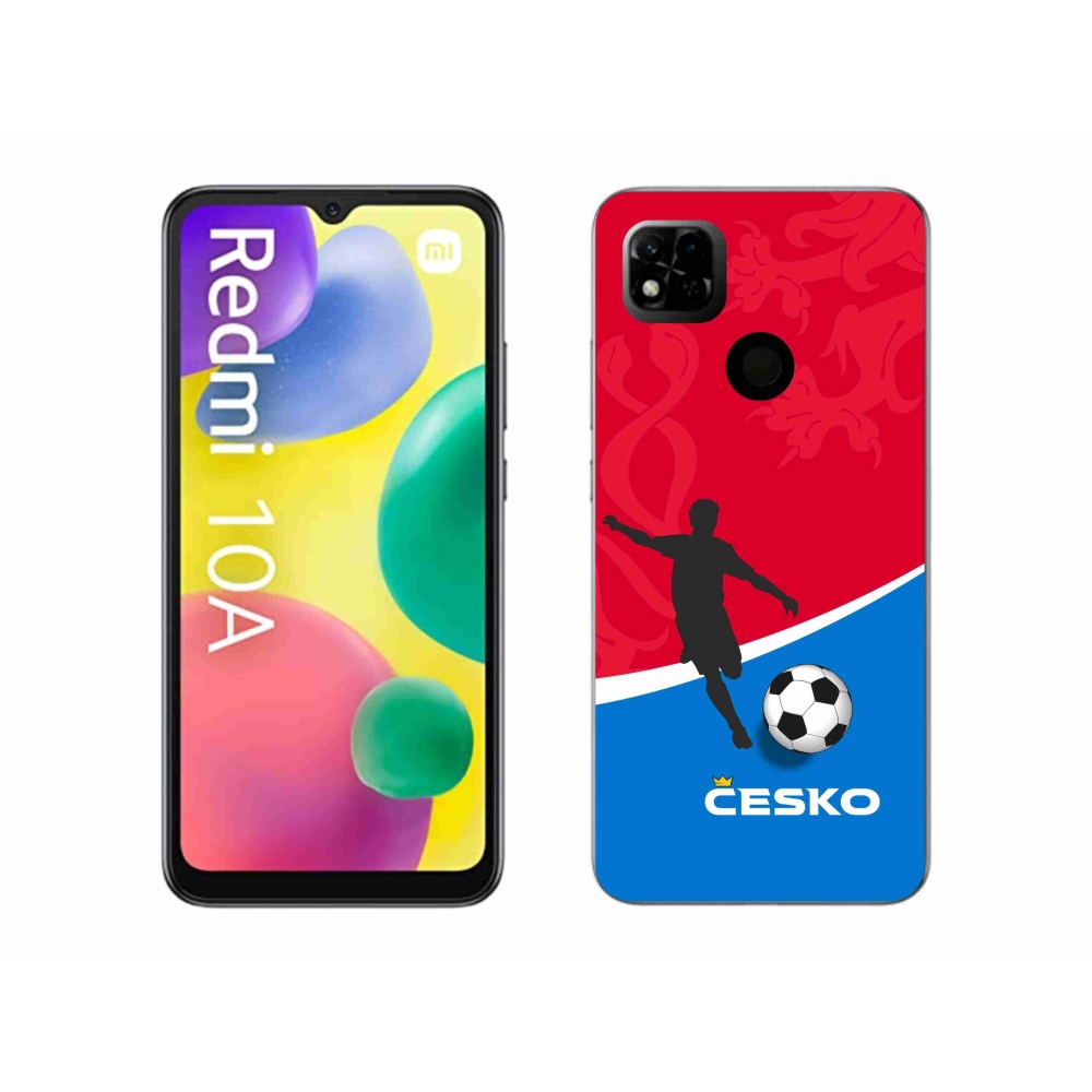 Gélový kryt mmCase na Xiaomi Redmi 10A - futbal Česko