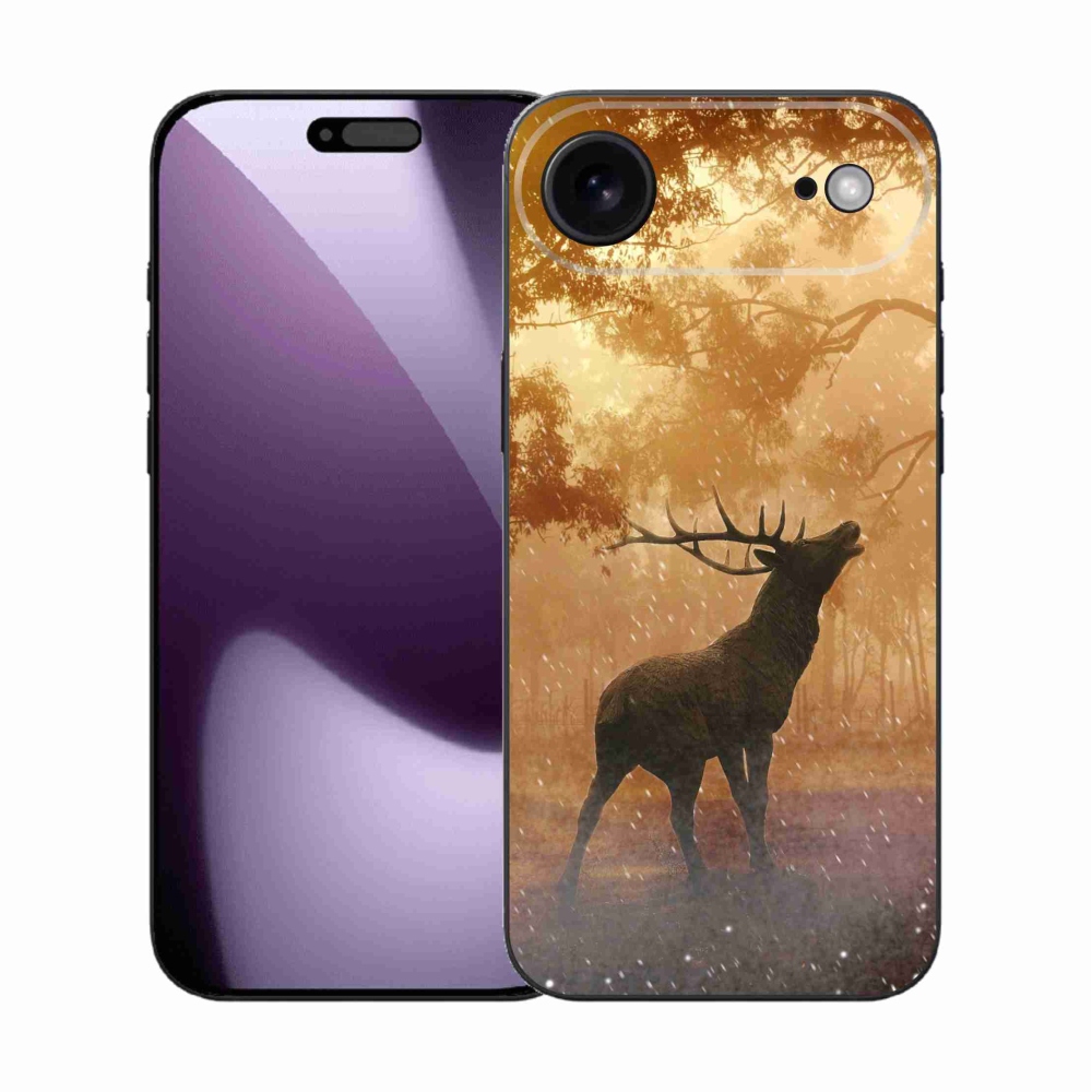 Gélový kryt mmCase na iPhone 17 Air - jeleň v ruji