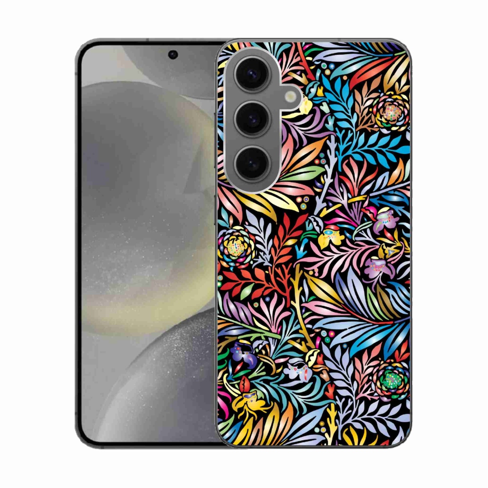 Gélový kryt mmCase na Samsung Galaxy S24 - kvety 5