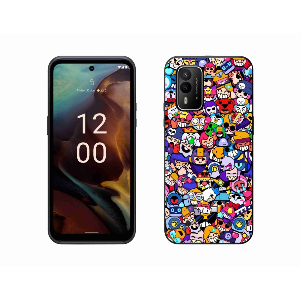 Gélový kryt mmCase na Nokia XR21 - brawl stars 2