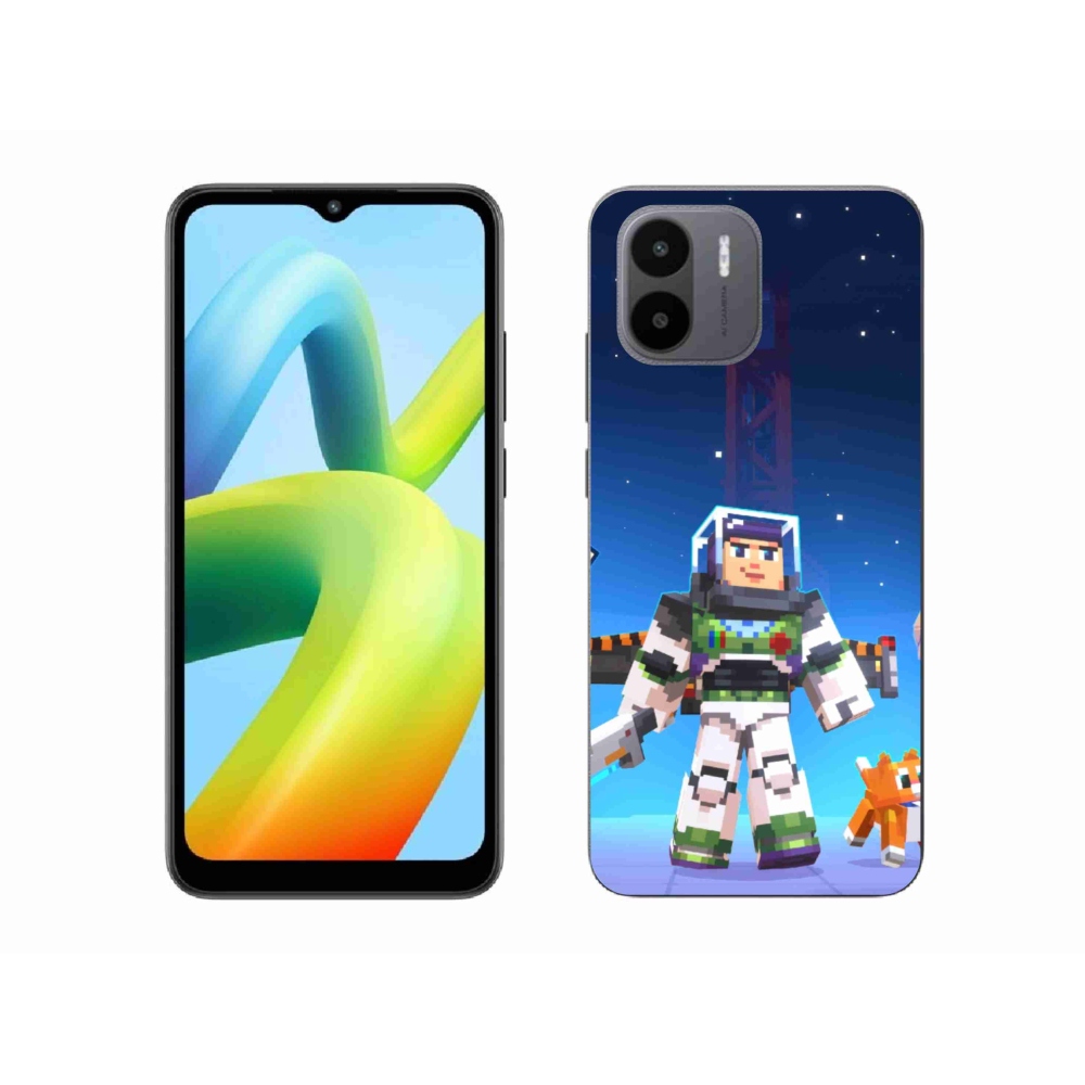 Gélový kryt mmCase na Xiaomi Redmi A1 - minecraft 2