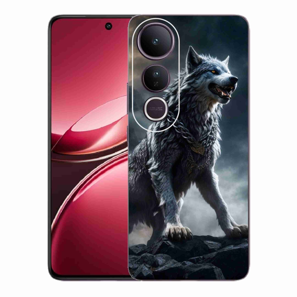 Gélový kryt mmCase na Vivo V50 Lite 4G/5G - vlk 1
