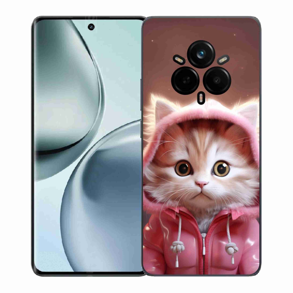 Gélový kryt mmCase na Realme 14 Pro+ 5G - roztomilé mačiatko 3
