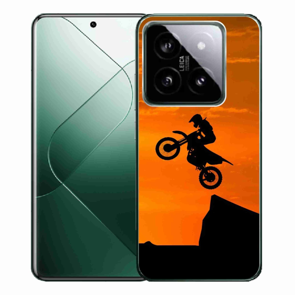 Gélový kryt mmCase na Xiaomi 14 Pro - motocross
