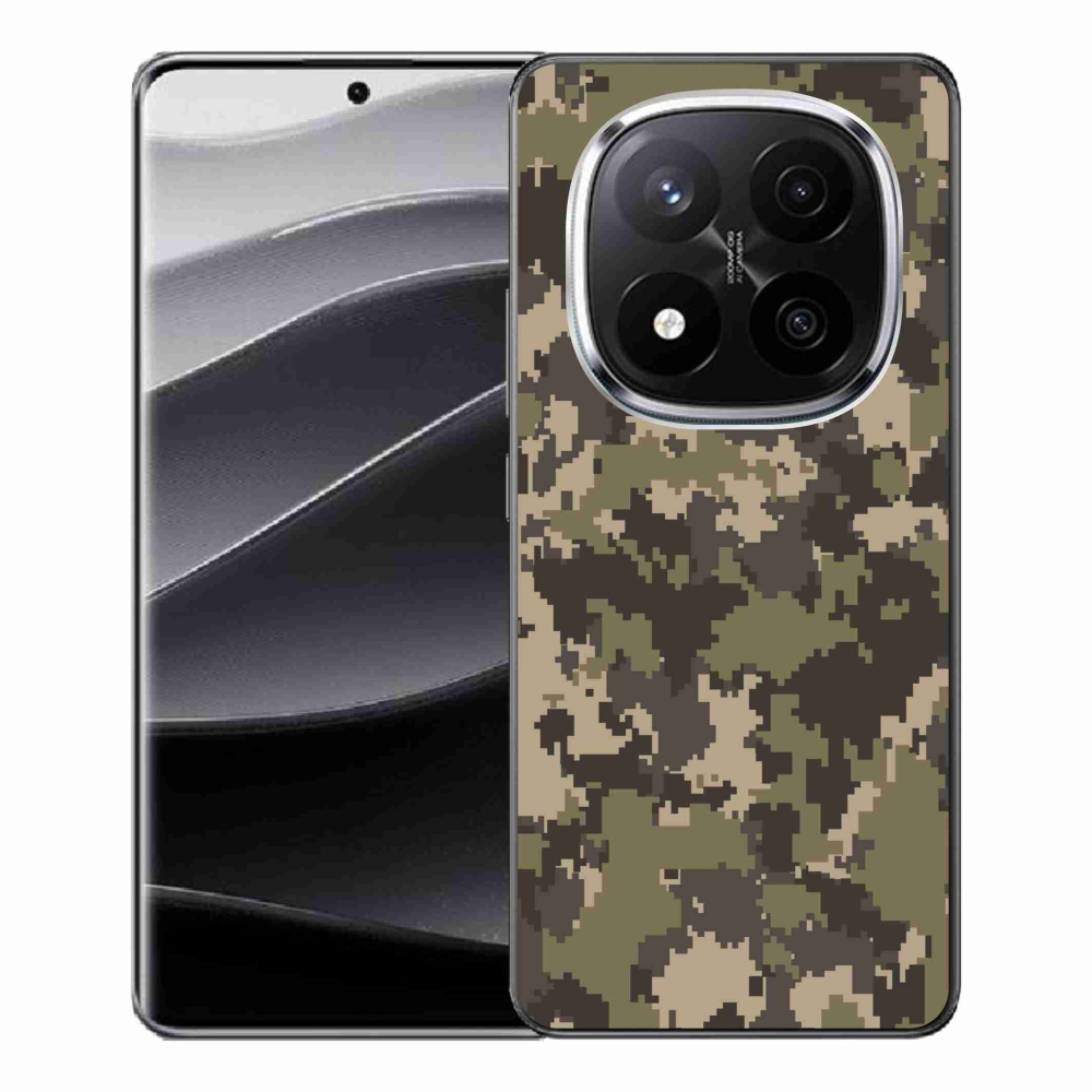 Gélový kryt mmCase na Xiaomi Redmi Note 14 Pro+ 5G - maskáčový vzor 12