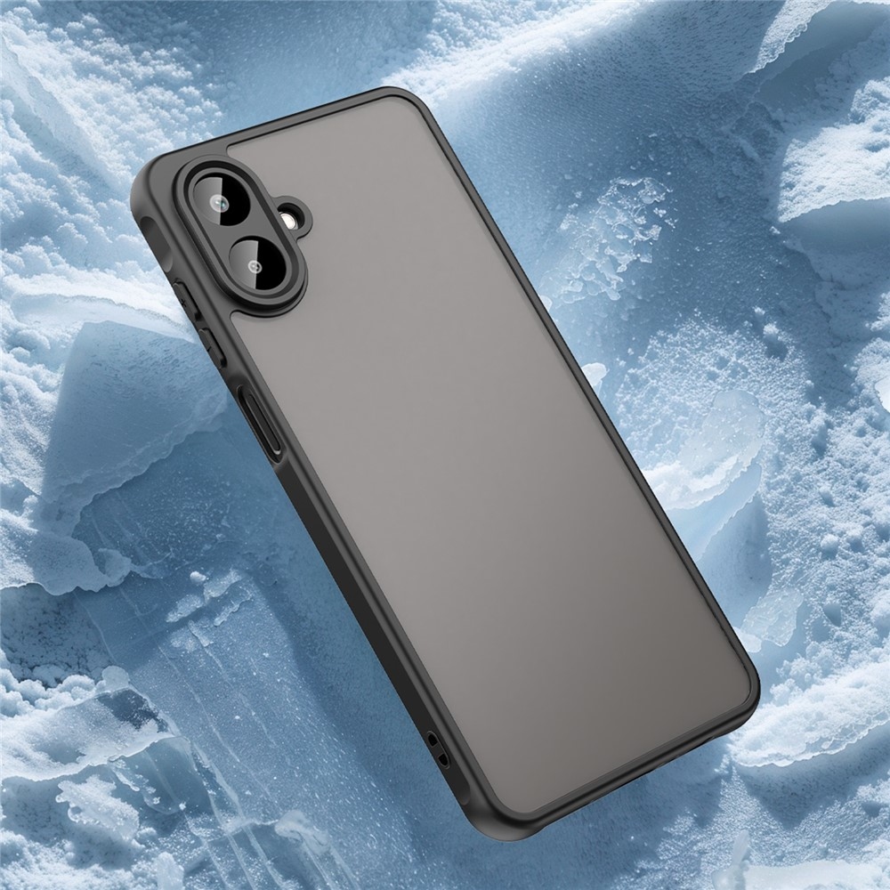 Proof gélový obal s pevným chrbtom na Samsung Galaxy A07 4G - čierny