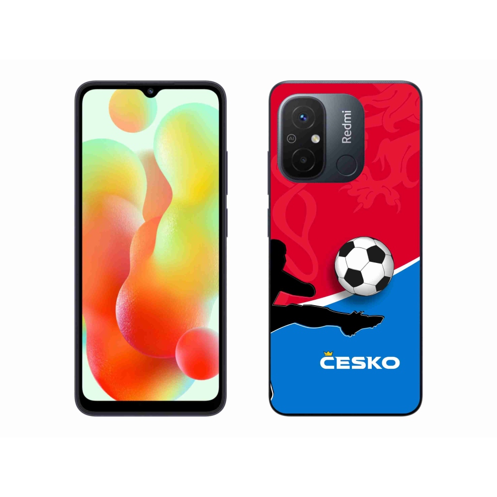 Gélový kryt mmCase na Xiaomi Redmi 12C - futbal Česko 2