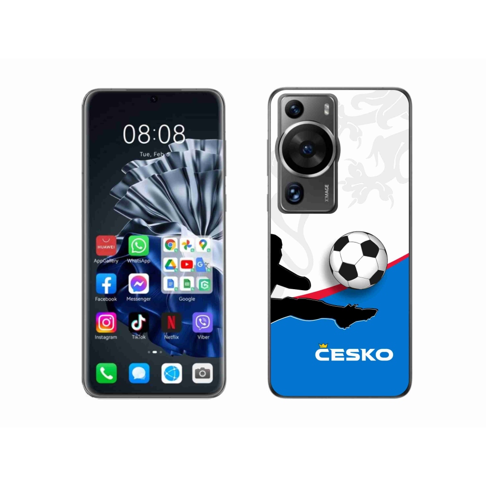 Gélový kryt mmCase na Huawei P60 Pro - futbal Česko 3