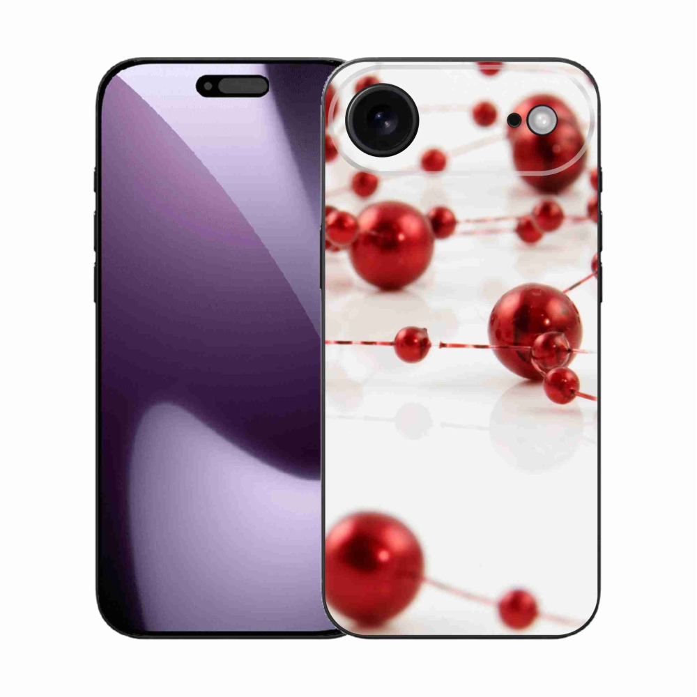 Gélový kryt mmCase na iPhone 17 Air - vianočná reťaz