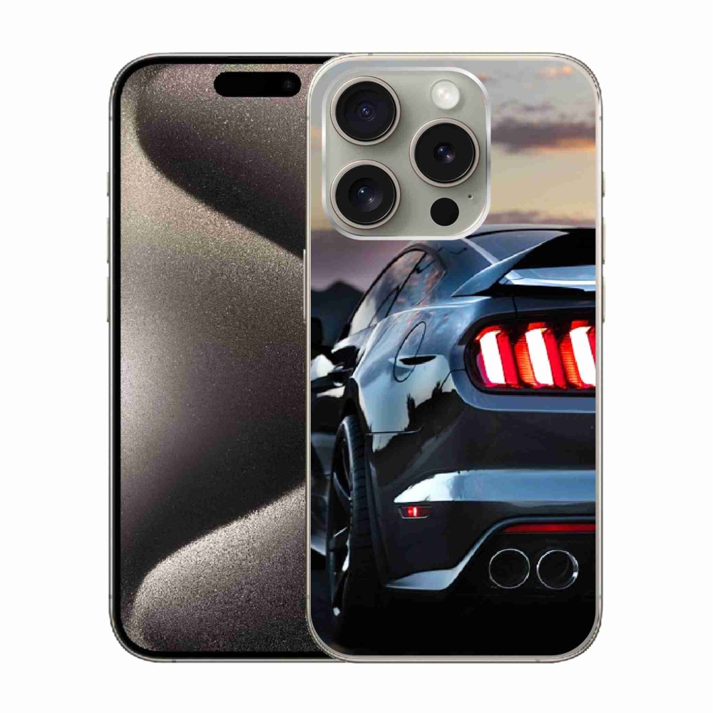 Gélový kryt mmCase na iPhone 15 Pro - auto 7