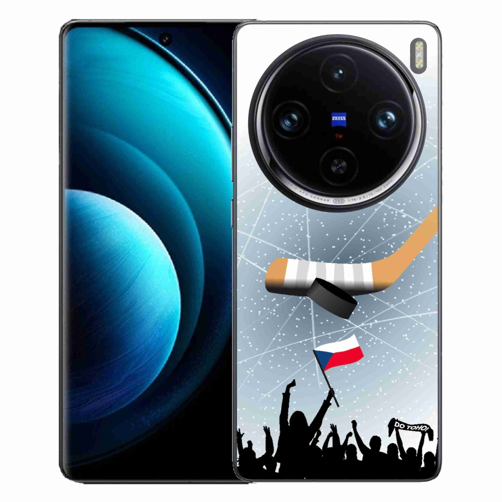 Gélový kryt mmCase na Vivo X100 Pro 5G - fanúšikovia hokeja