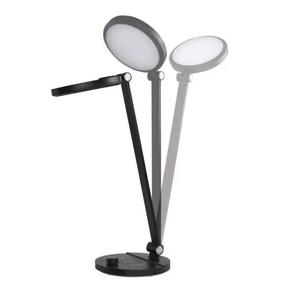LED stolná lampa CHARLES - čierna