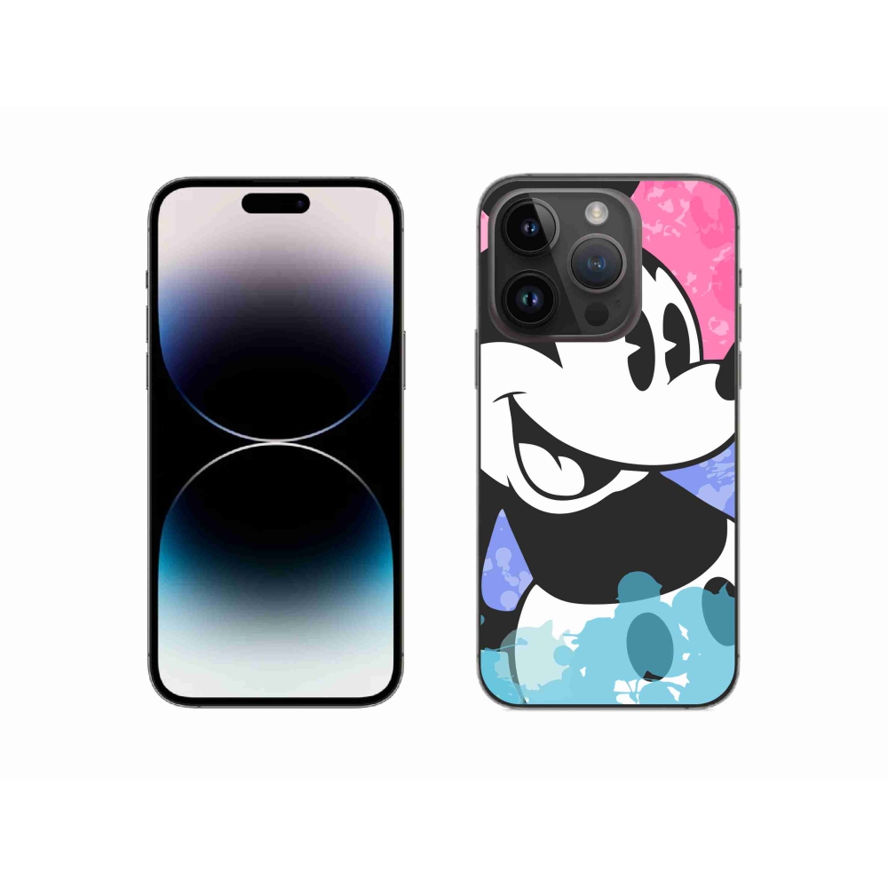 Gélový kryt mmCase na iPhone 14 Pro 6.1 - mickey mouse