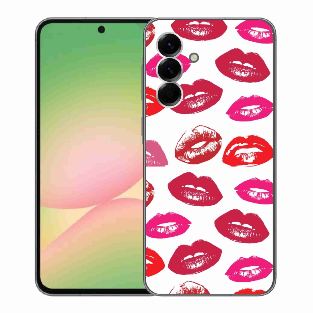 Gélový kryt mmCase na Samsung Galaxy A56 5G - pery