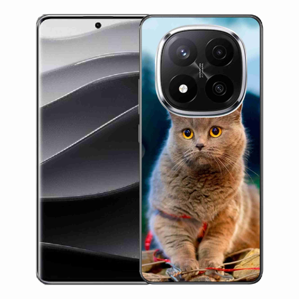 Gélový kryt mmCase na Xiaomi Redmi Note 14 Pro+ 5G - britská modrá 2