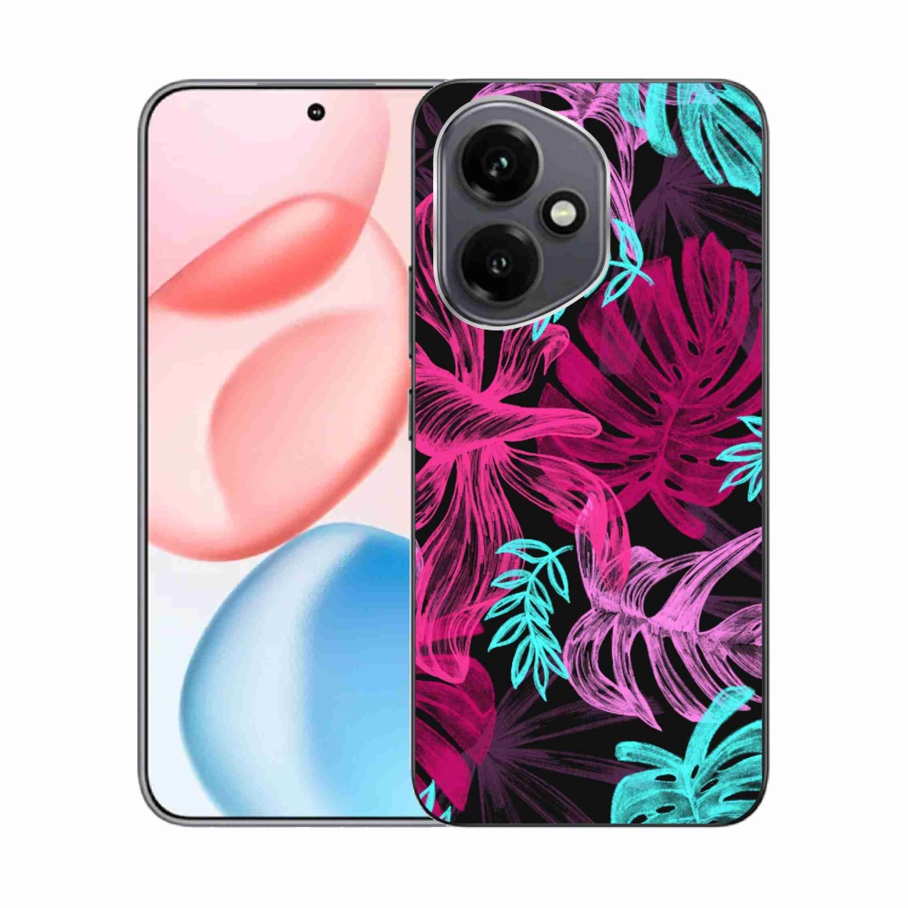 Gélový kryt mmCase na Honor 400 - kvety 1