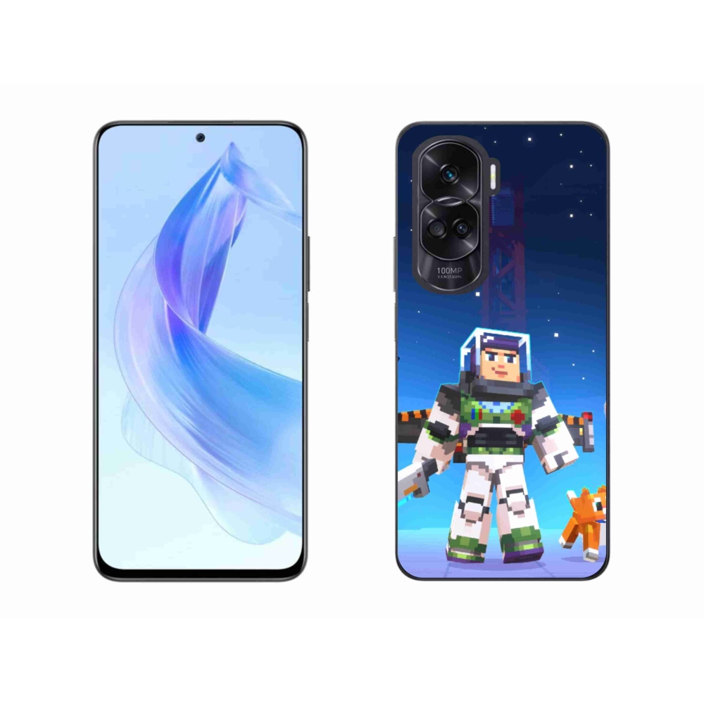 Gélový kryt mmCase na Honor 90 Lite - minecraft 2