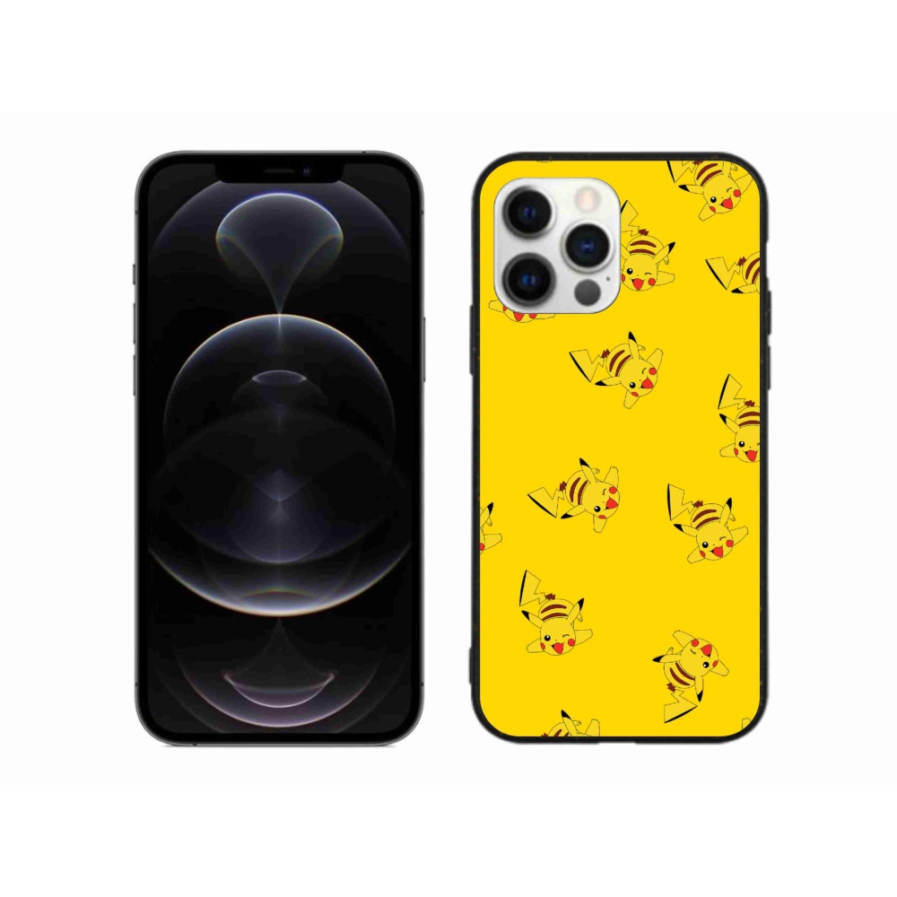 Gélový kryt mmCase na iPhone 12 Pro Max - pikachu