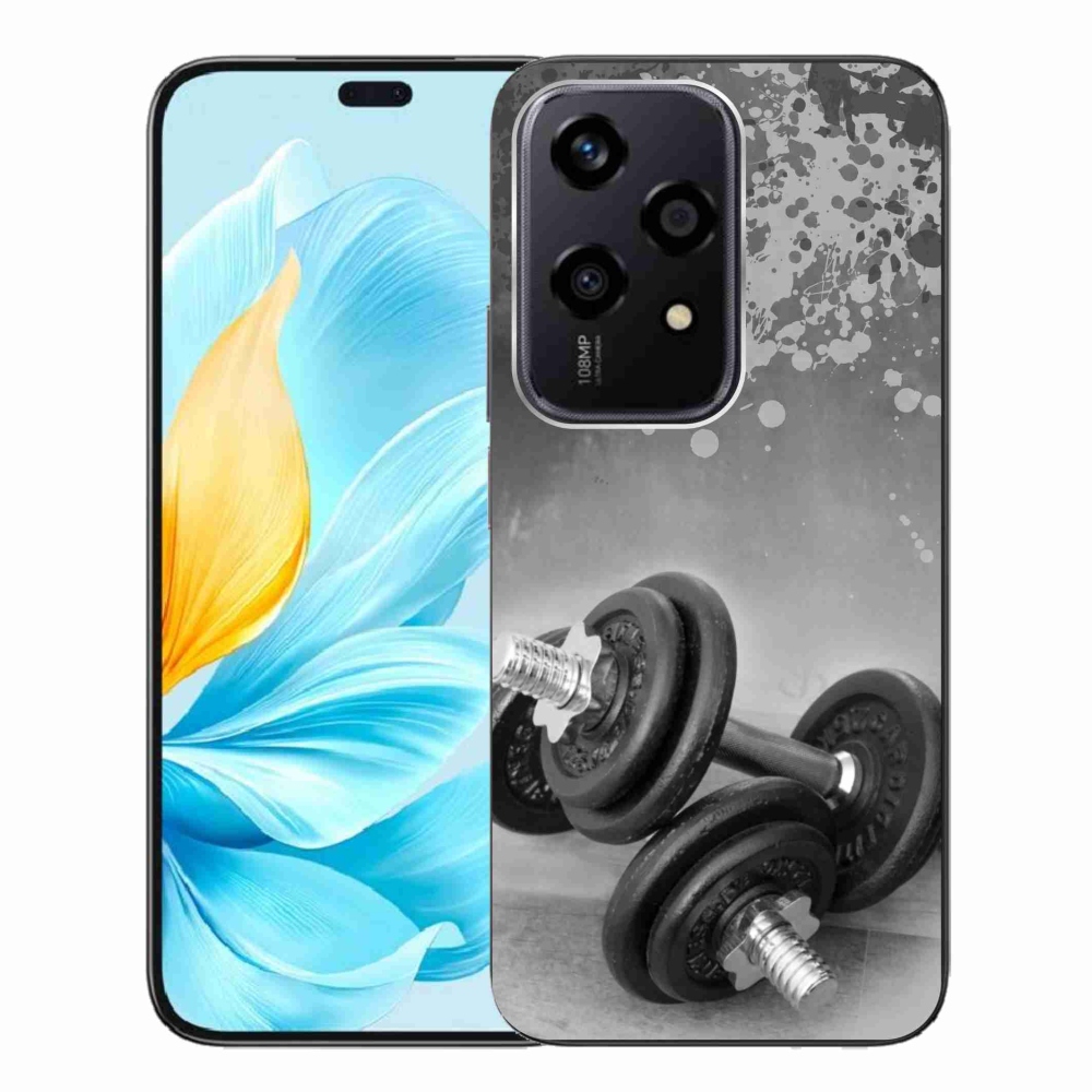 Gélový kryt mmCase na Honor 200 Lite 5G - činky 1