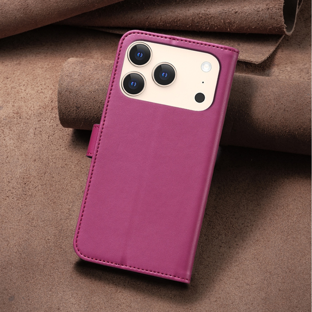 Clover knižkové púzdro na iPhone 17 Pro Max - rose