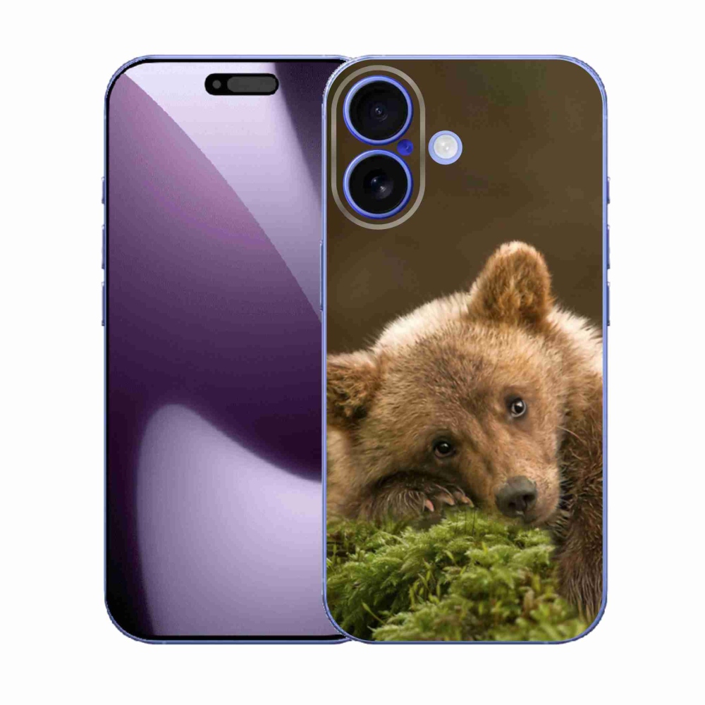 Gélový kryt mmCase na iPhone 17 - medveď