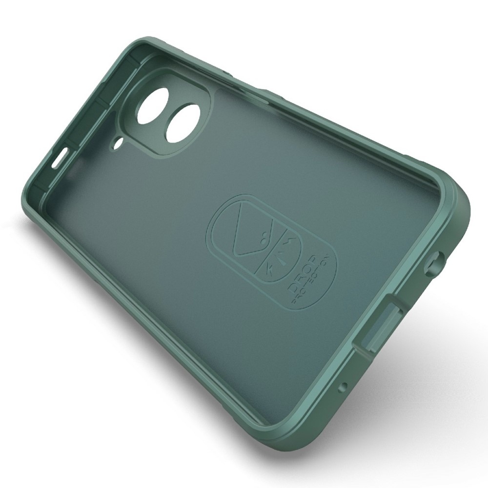 Rugg odolný gélový obal na Xiaomi Redmi A5 (171.7x77.8x8.3mm) - zelený