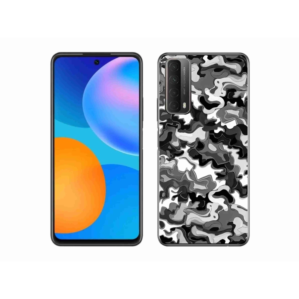 Gélový kryt mmCase na Huawei P Smart (2021) - maskáčový vzor 3